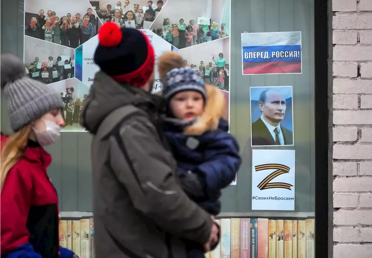 Putin’s war propaganda becomes ‘patriotic’ lessons in Russian schools