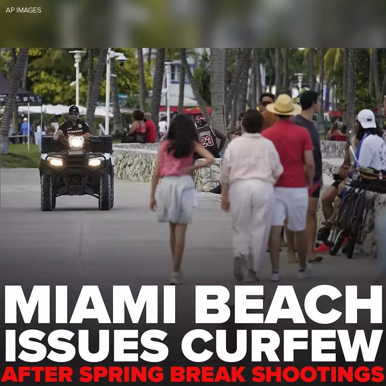 Miami Beach issued state of emergency, curfew after 2 spring break shootings wound 5 people