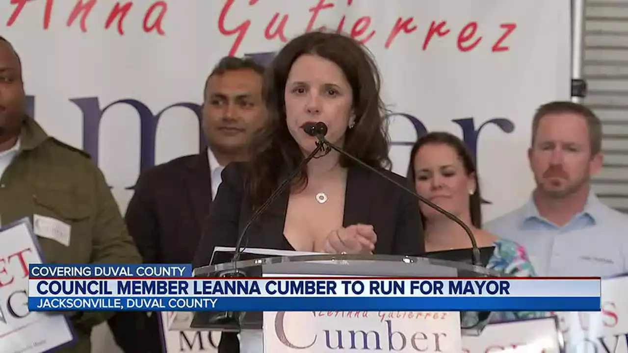 Councilmember Leanna Cumber officially joins race for Jacksonville mayor