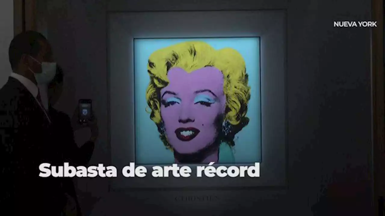 Subastarán un retrato de la icónica Marilyn Monroe por 200 millones de dólares