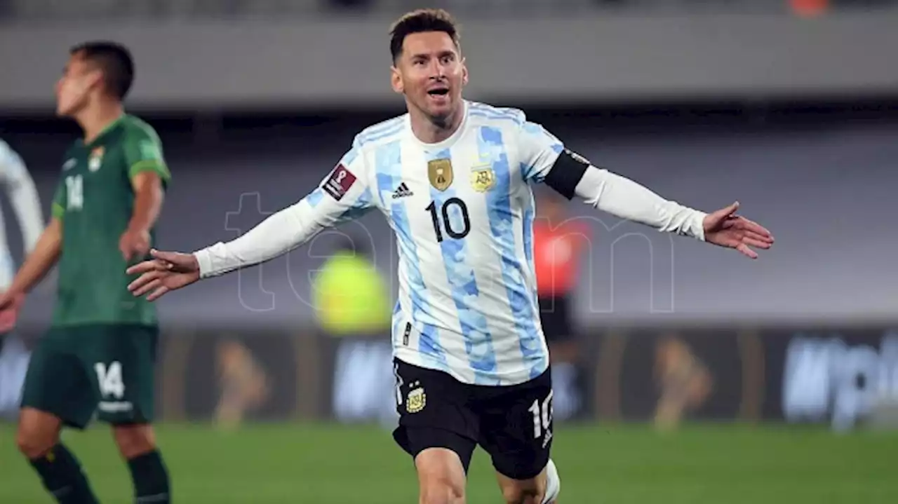 Messi llegó al país y se sumó al seleccionado para la última doble fecha