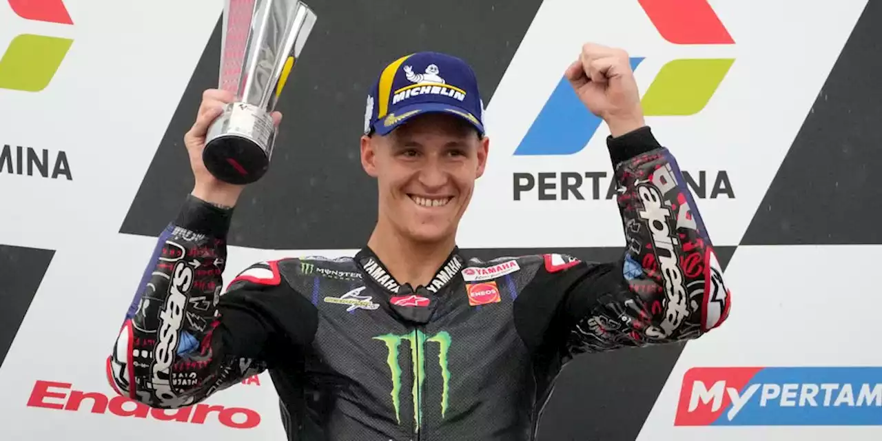 Kompilasi Aksi Fabio Quartararo Selama MotoGP Mandalika yang Sukses Curi Perhatian Fans Indonesia