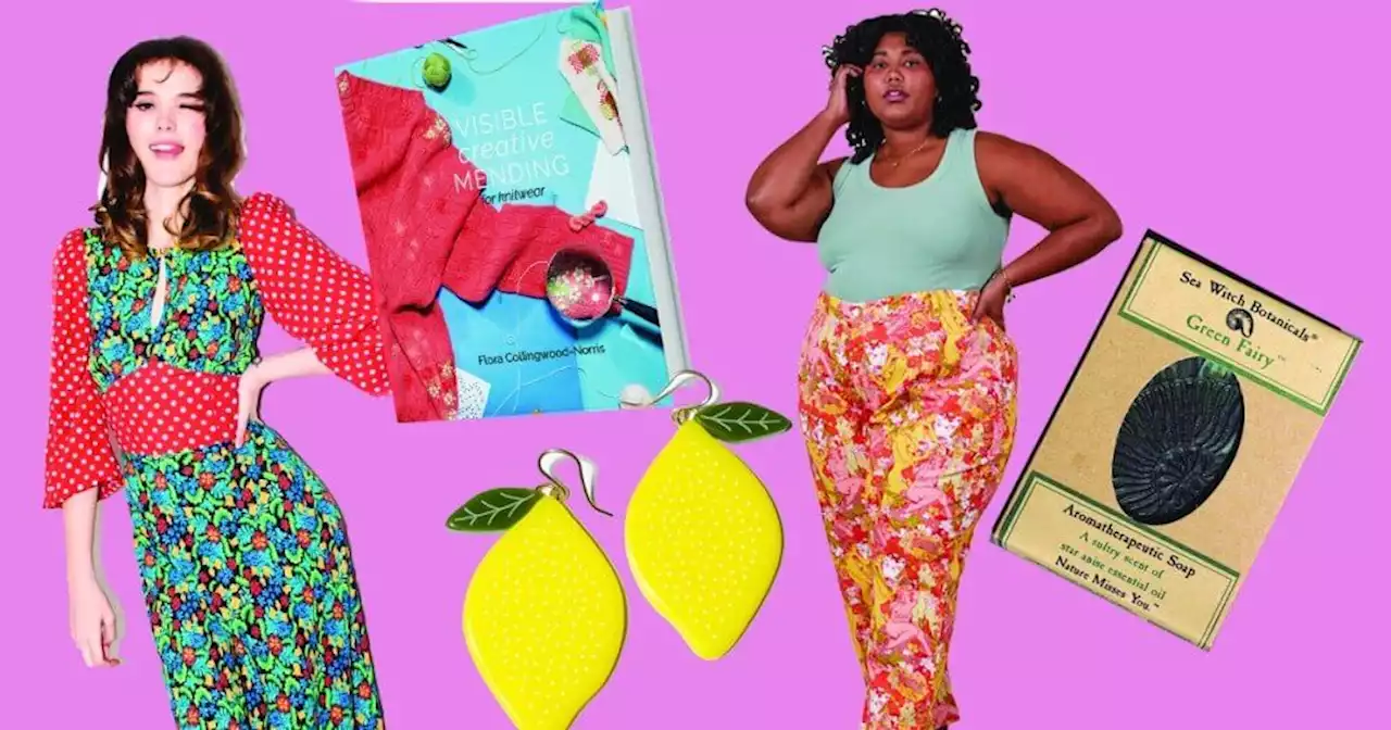 5 Refreshing Fashion Items We're Digging For Spring, Including Eye-Popping Prints, Colorful Fruit + Veggie Earrings, and Citrusy Soaps