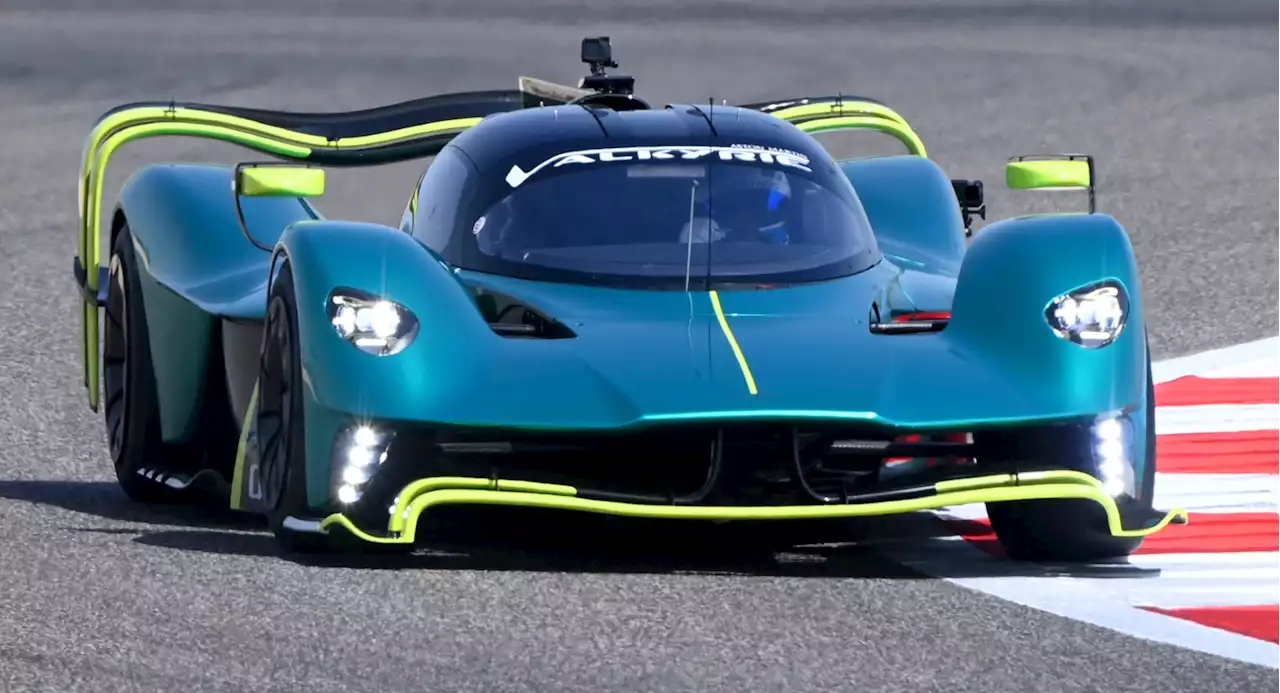 Listen To The Screams Of Aston Martin Valkyrie AMR Pro's V12 On Track | Carscoops