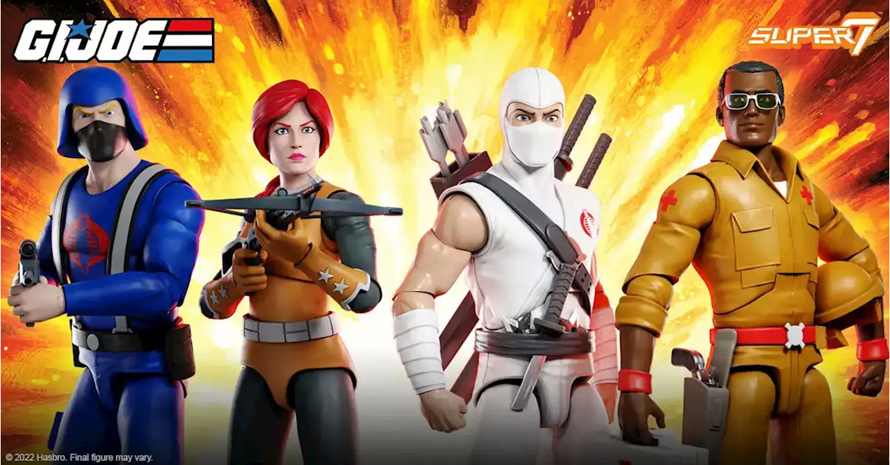 G.I. Joe Ultimates Wave 3 Figure Pre-Orders: Storm Shadow, Scarlett, Doc, and a Cobra Trooper