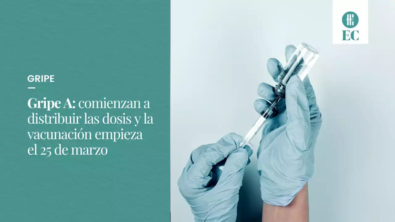 Gripe A: comienzan a distribuir las dosis y la vacunaci�n empieza el 25 de marzo