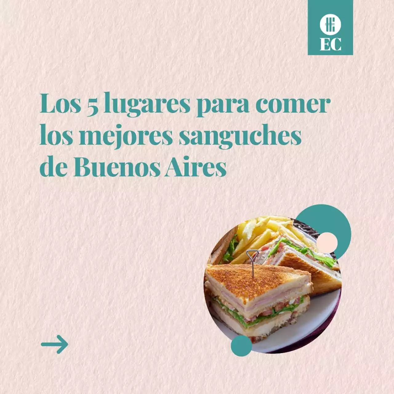 Los 5 lugares para comer los mejores sanguches de Buenos Aires