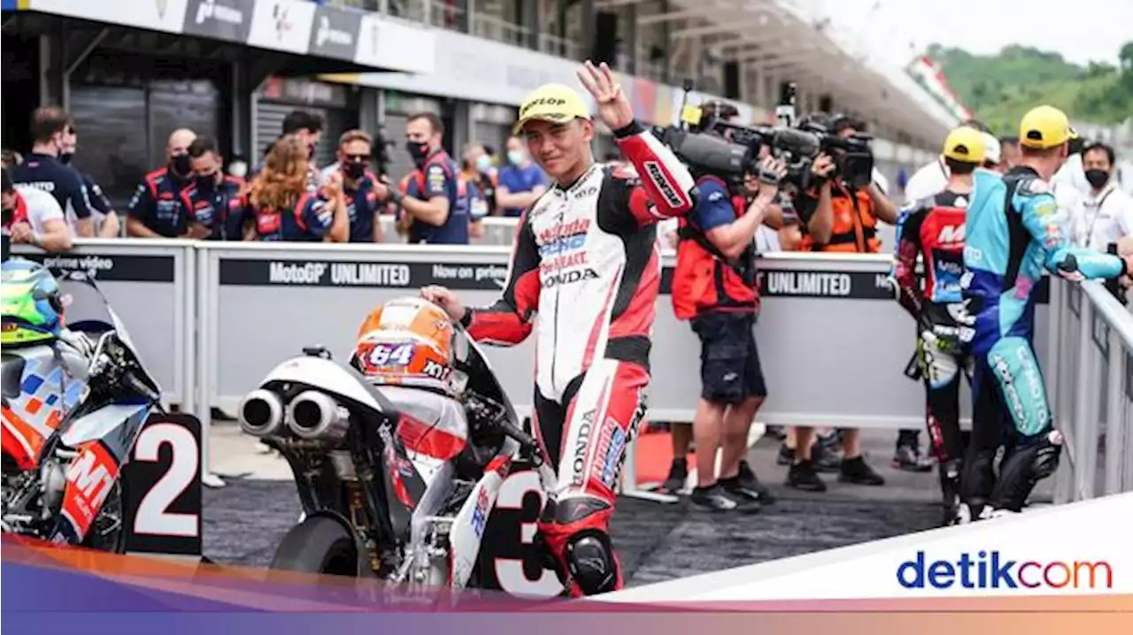 Start dari Baris Depan, Ini Sebabnya Mario Aji Melorot ke Posisi 14 di Moto3 Mandalika