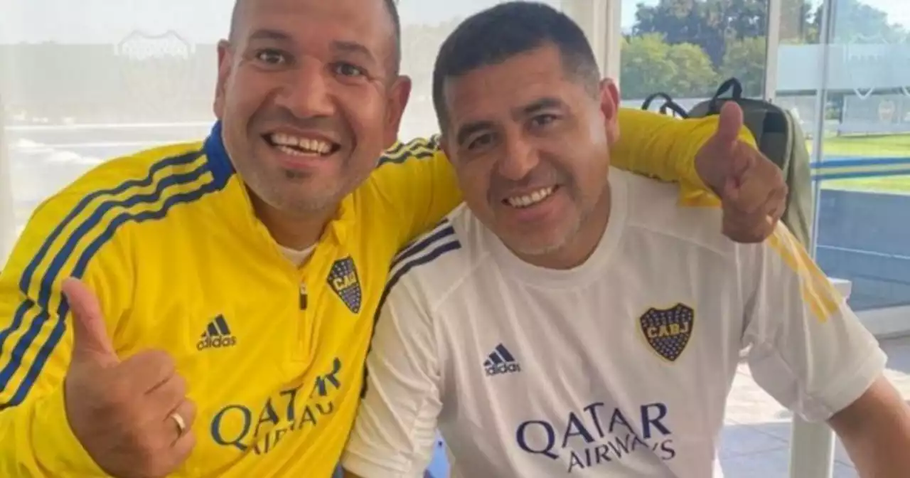 Riquelme y el motivo de la camiseta amarilla en el Monumental