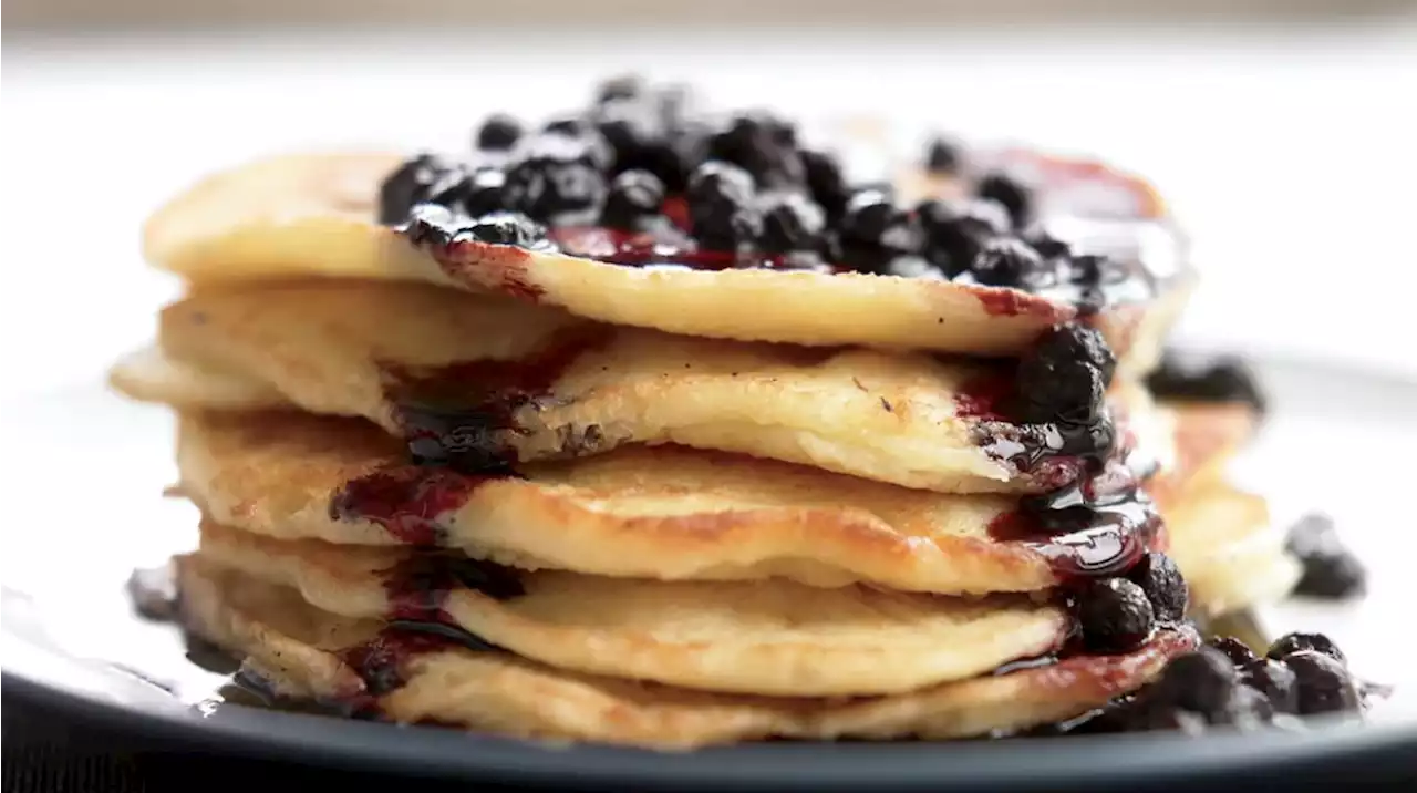 Healthy Blueberry Pancakes Recipe | Eat This, Not That!