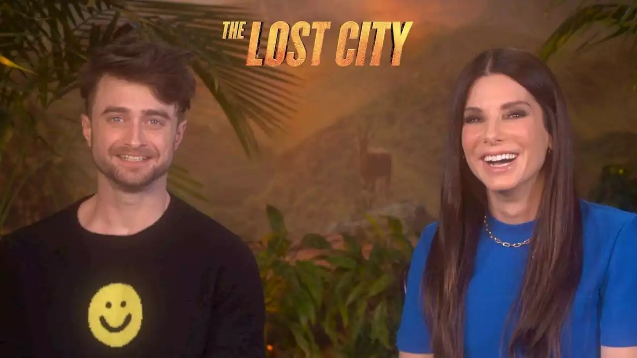 Sandra Bullock & Daniel Radcliffe Dish on 'Lost City's Wig Budget