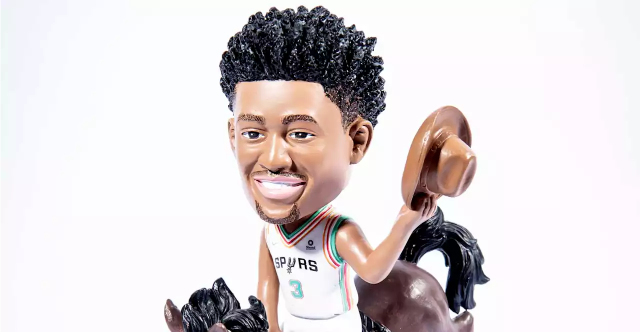 Collectors snap up these San Antonio Spurs bobbleheads