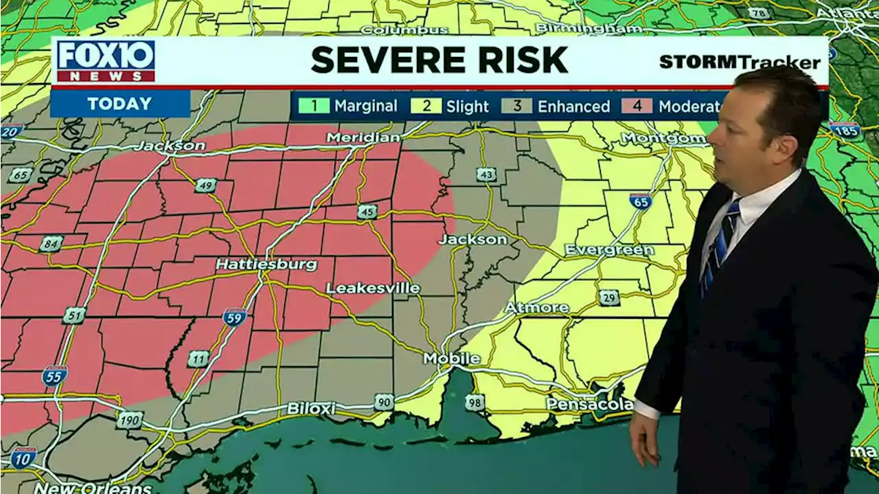 Severe storms ahead for Tuesday