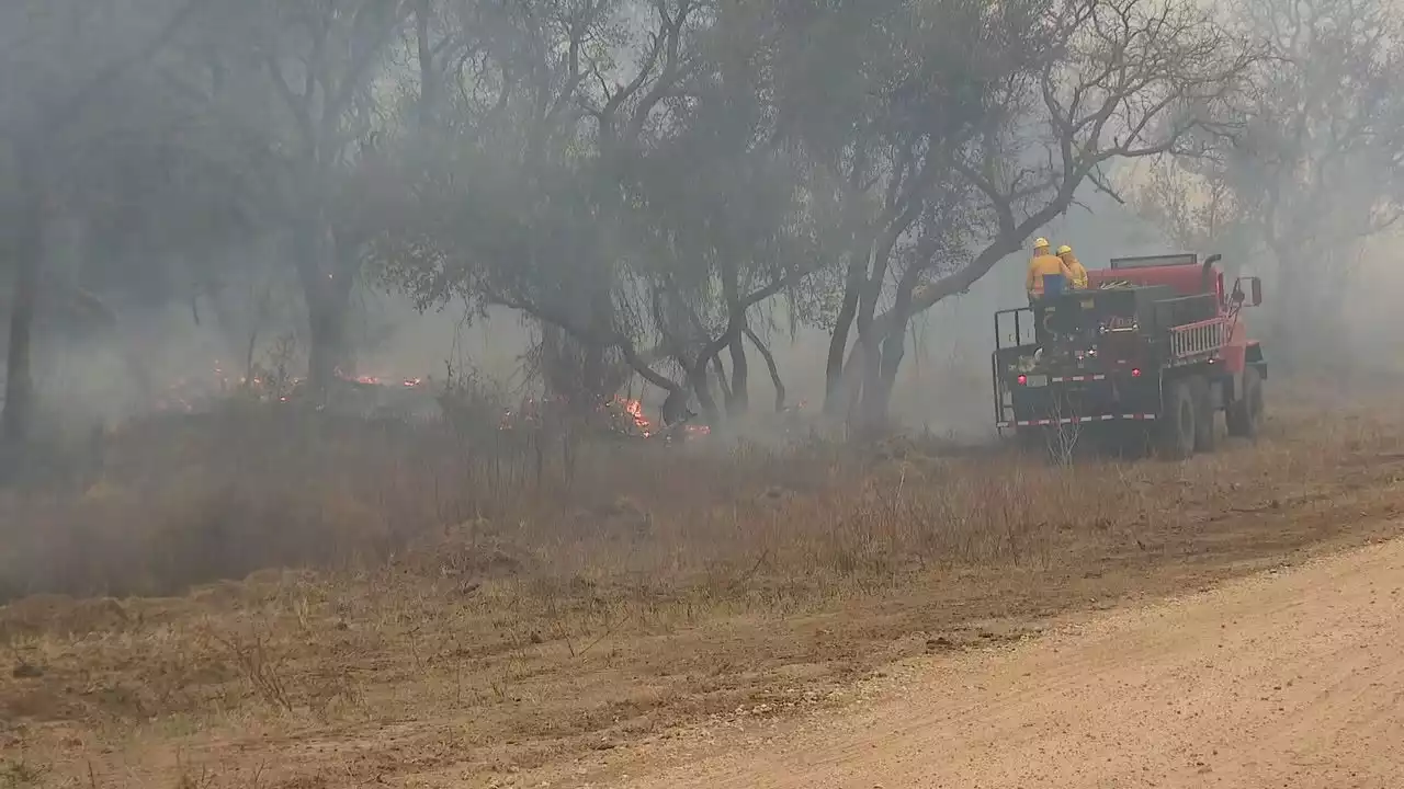 Crews making progress fighting wildfires in Hood, Eastland counties