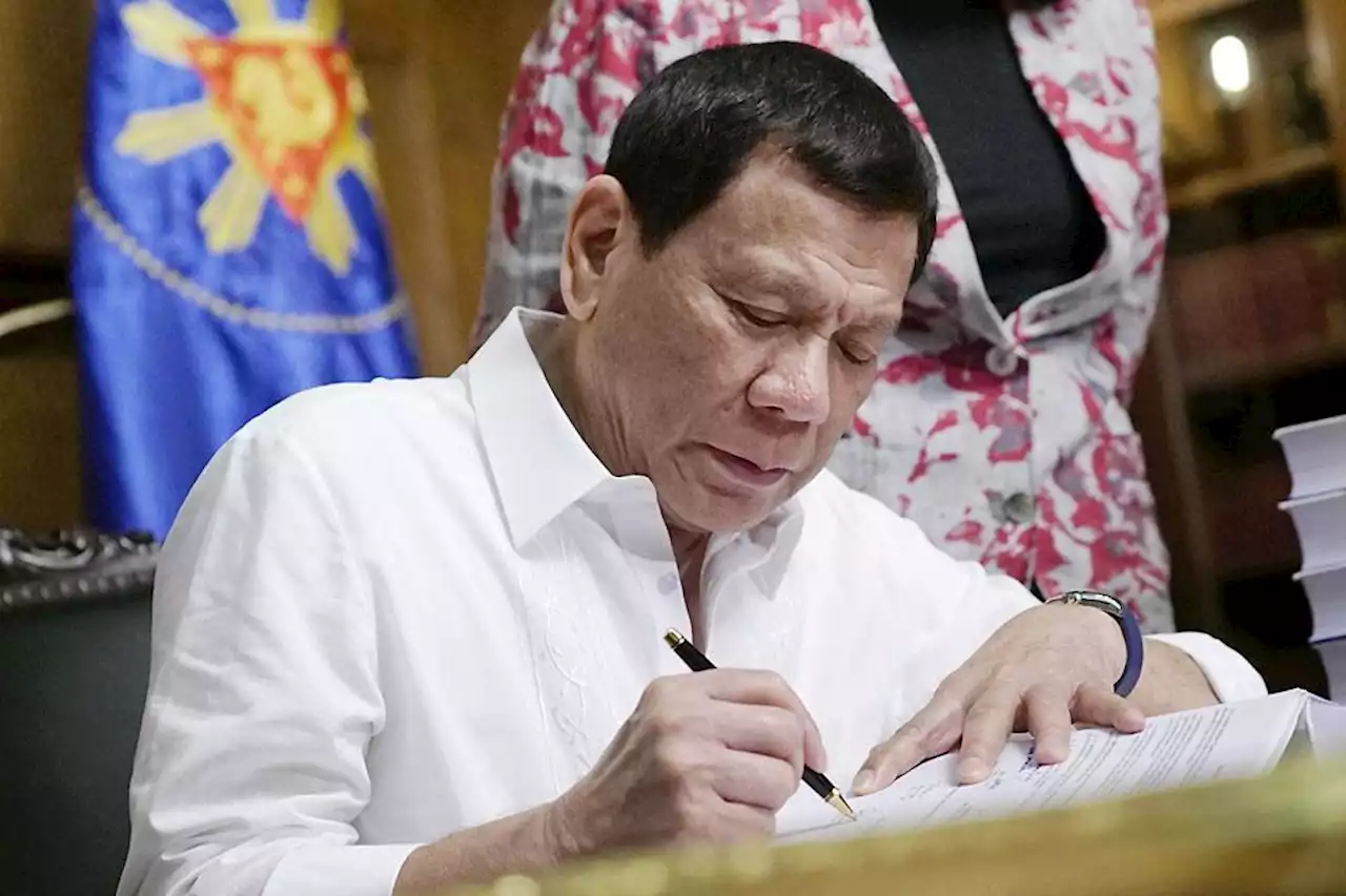 Duterte signs law on 100% foreign ownership of telcos, railways