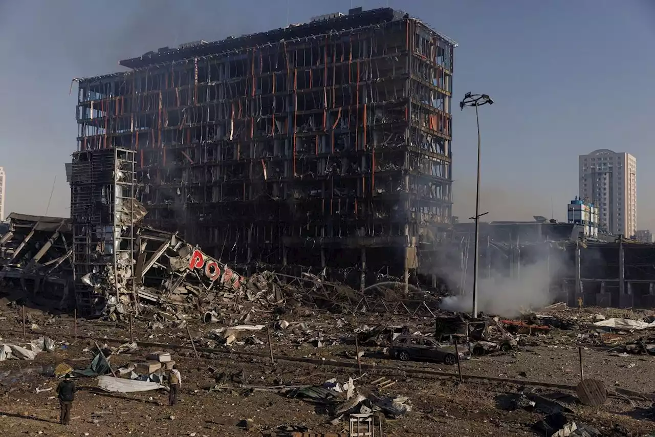 Russia says Kyiv shopping mall was hit because it was storing rockets