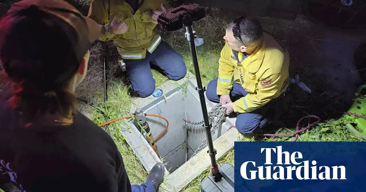 California man rescued after being trapped in a storm pipe the ‘width of a pizza’