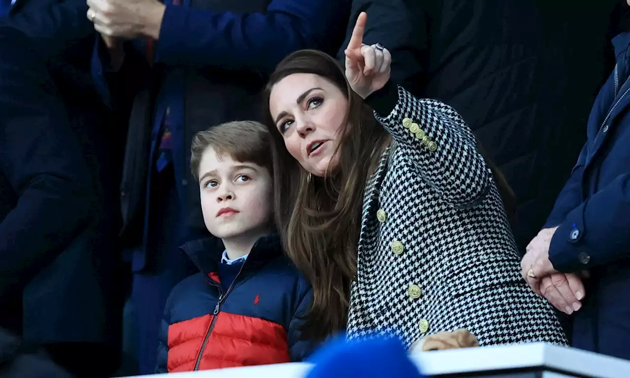 The sweet way Prince George has been following his parents during royal tour