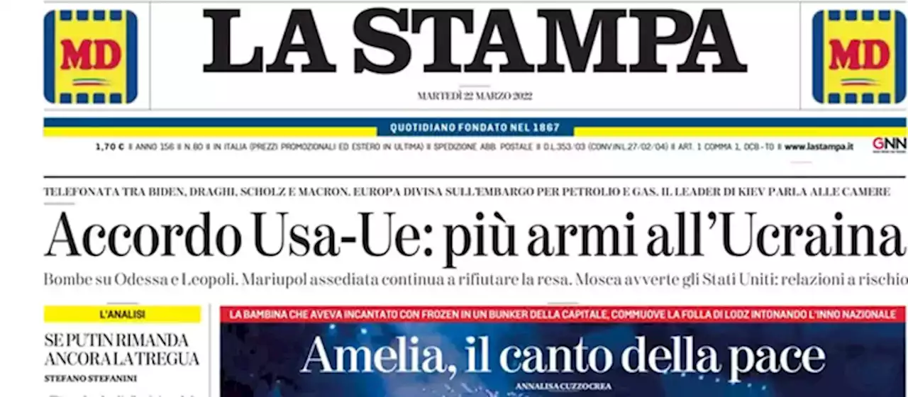 Le prime pagine di oggi - Il Post