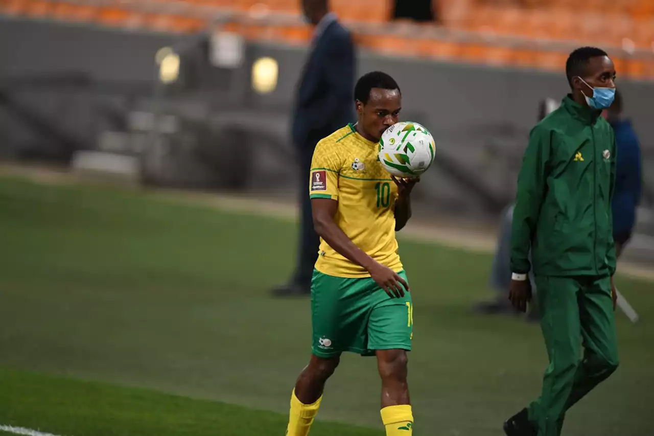 Bafana Bafana: Hugo Broos concerned after latest Percy Tau withdrawal