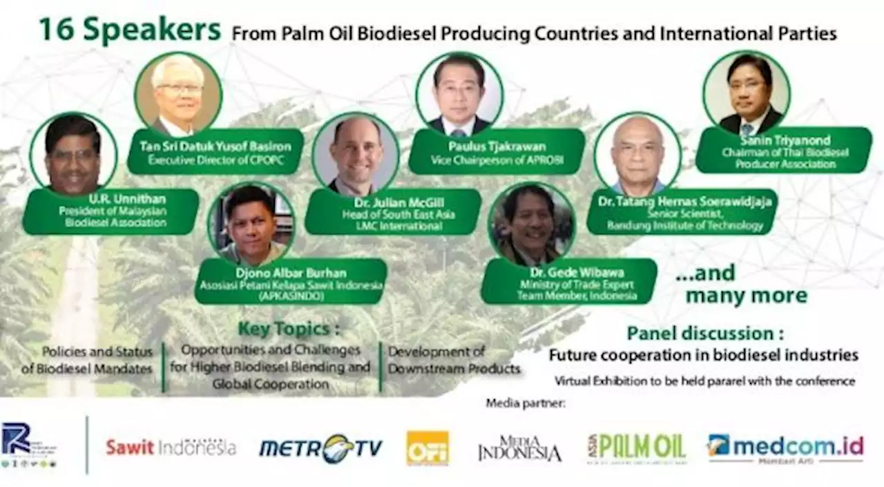 Konferensi Biodiesel Sawit ke-3 Digelar di Yogyakarta