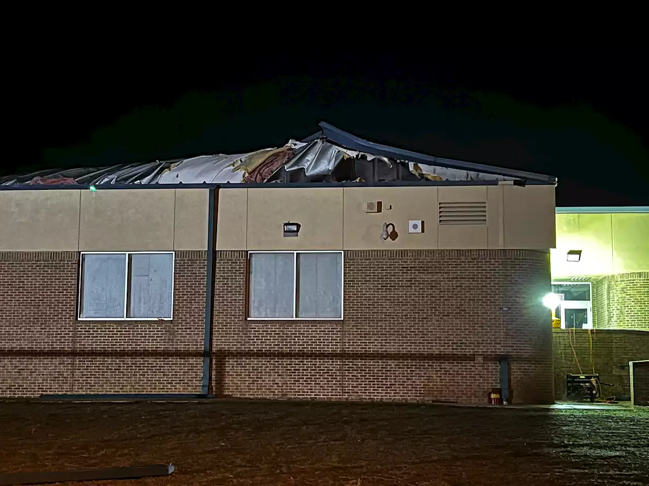 Elementary School in Watauga Damaged From Storms