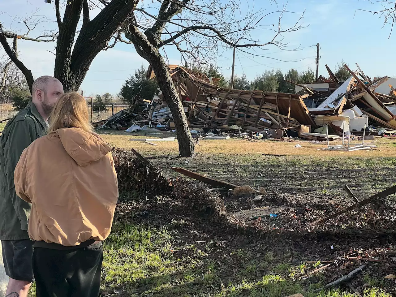 ‘It Was Crazy': Bowie Couple Describes Surviving Tornado