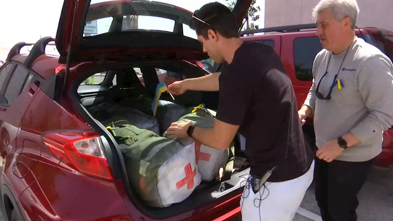 Father, Son Fly to Poland from San Diego to Deliver Supplies to Ukraine