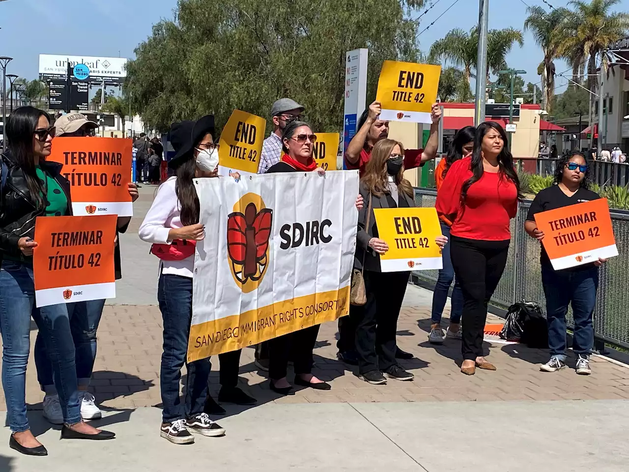 San Diego Immigrant Advocates Call For End to US Asylum Restrictions Under Title 42