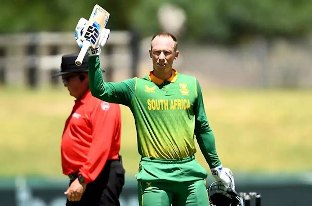 No-brakes Van der Dussen: Proteas' ODI banker extraordinaire | Sport