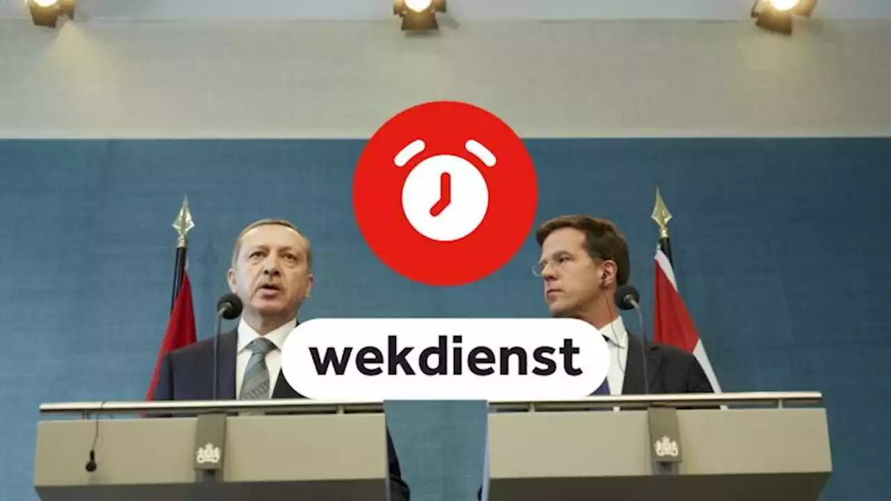 Wekdienst 22/3: Rutte ontmoet Erdogan • Gündogan vecht gedwongen vertrek Volt aan