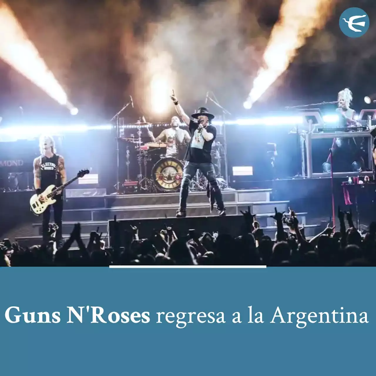 Guns N'Roses regresa a la Argentina en 2022: cuando y dónde será el recital