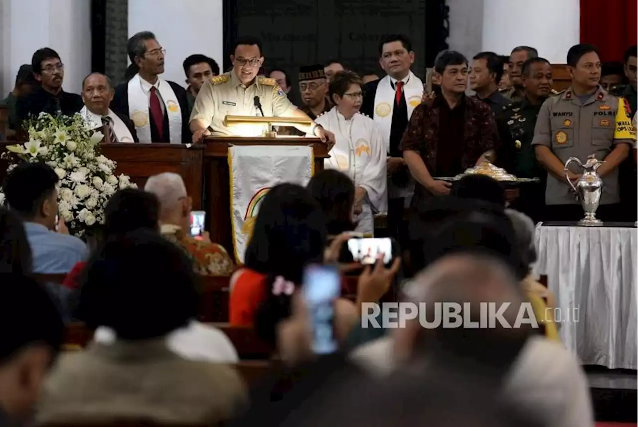 Anies Beri Bantuan Seluruh Rumah Ibadah Hingga Rp 149 Miliar Selama Menjabat |Republika Online