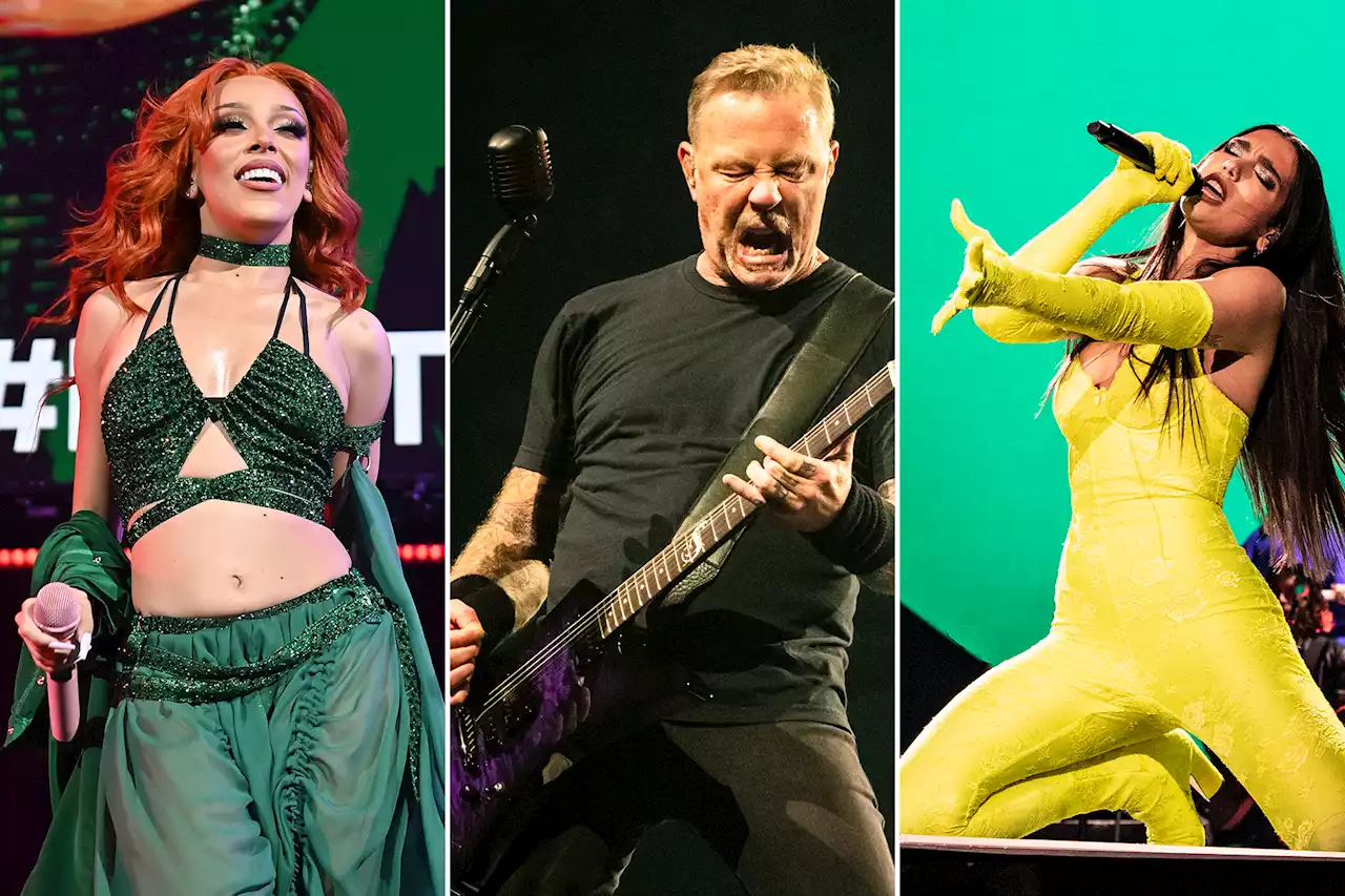 Metallica, Dua Lipa, Doja Cat Tapped to Headline Lollapalooza 2022