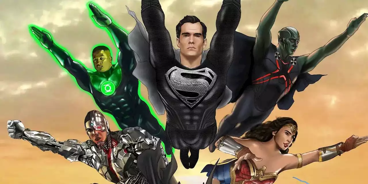 SnyderVerse Justice League Fan Poster Pays Homage To Iconic DC Comic Art