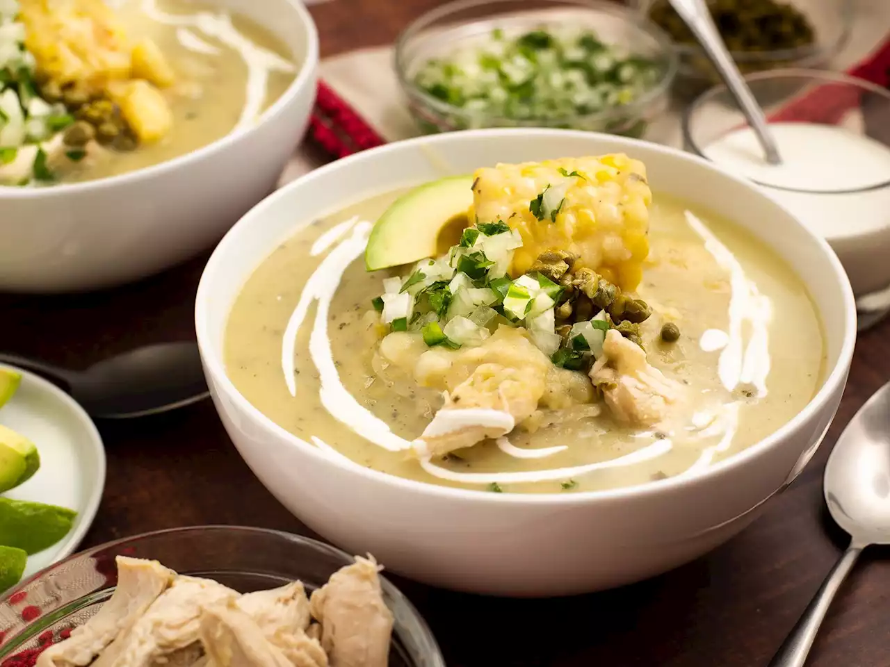 Ajiaco (Colombian Chicken and Potato Soup) Recipe