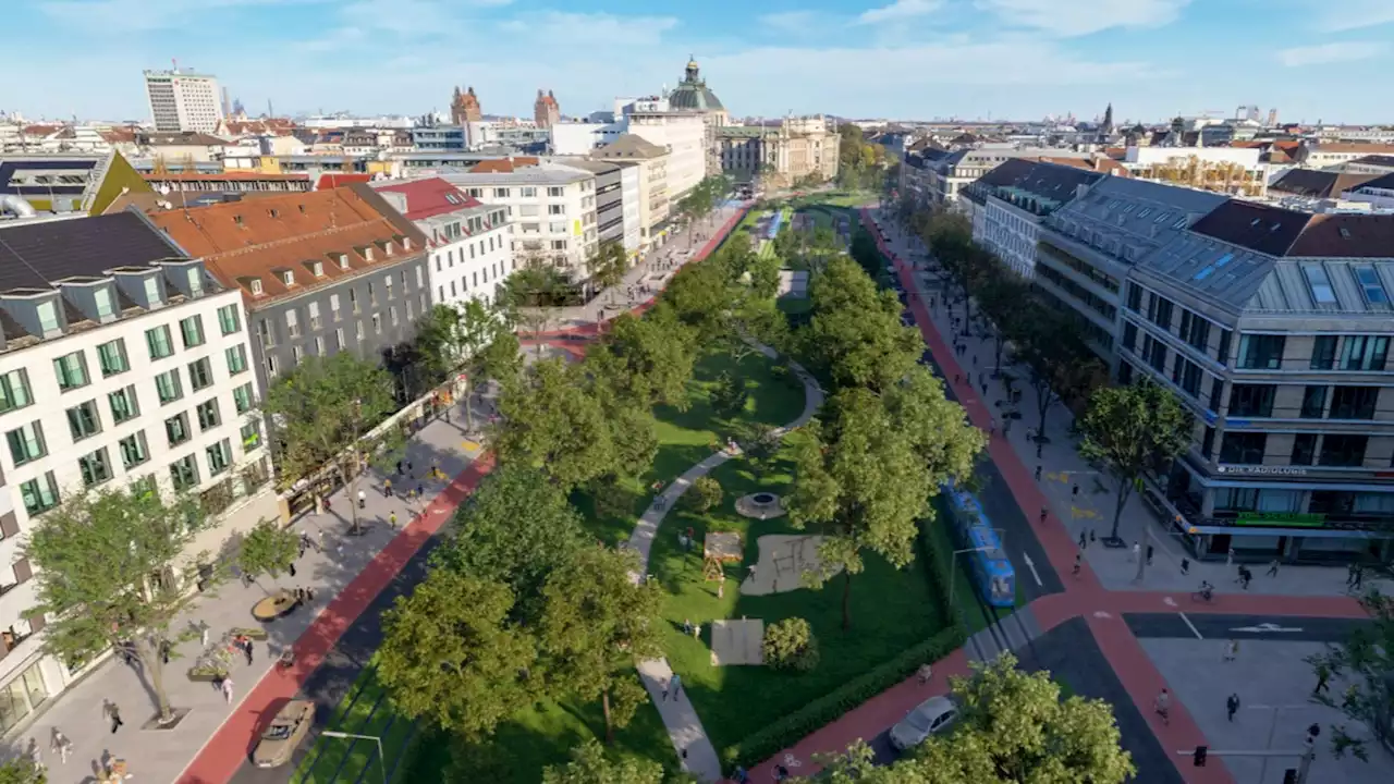 München: Sonnenstraße soll zum 'Munich Central Park' werden