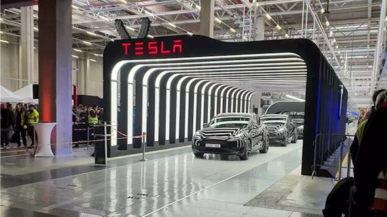 Neue Tesla-Fabrik in Grünheide offiziell eröffnet