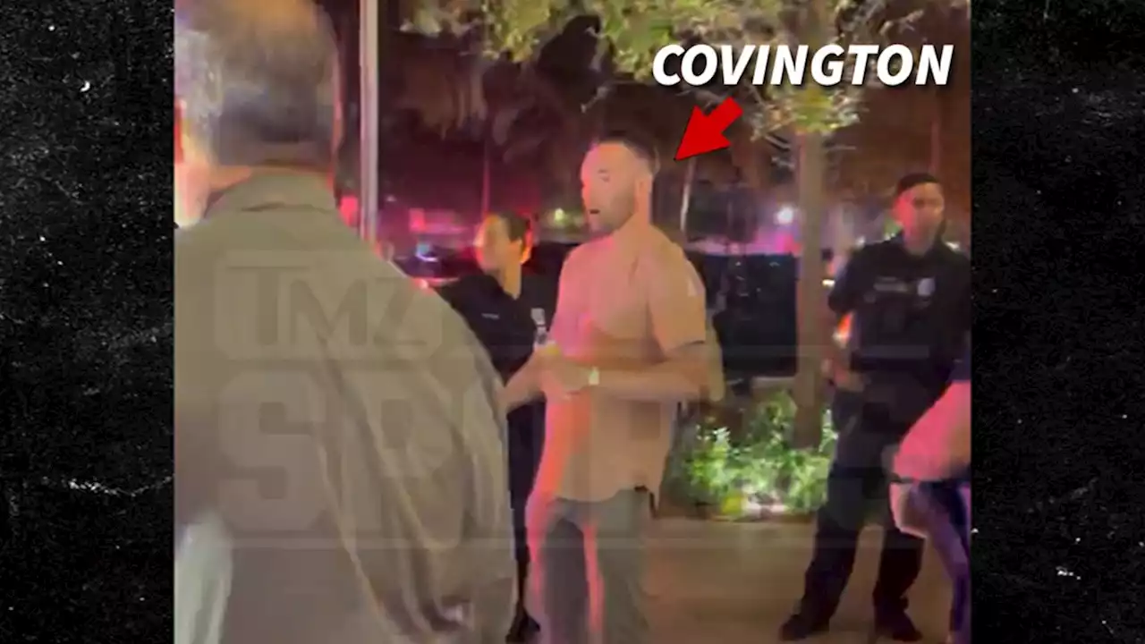 Video Shows Colby Covington Surrounded By Cops After Alleged Fight W/ Jorge Masvidal