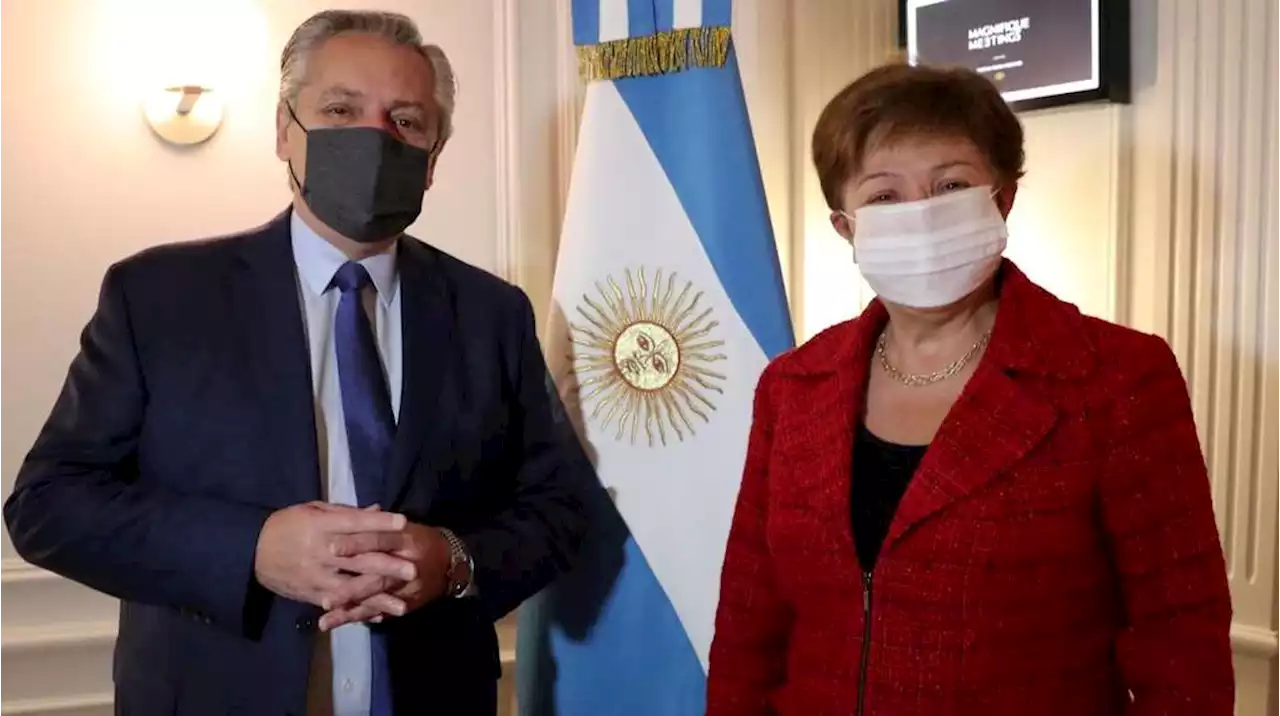 Alberto Fernández habló con Kristalina Georgieva y prometió el cumplimiento del acuerdo con el FMI