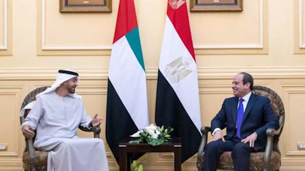 Egypt's Sisi hosts Israeli PM, UAE crown prince for diplomatic talks