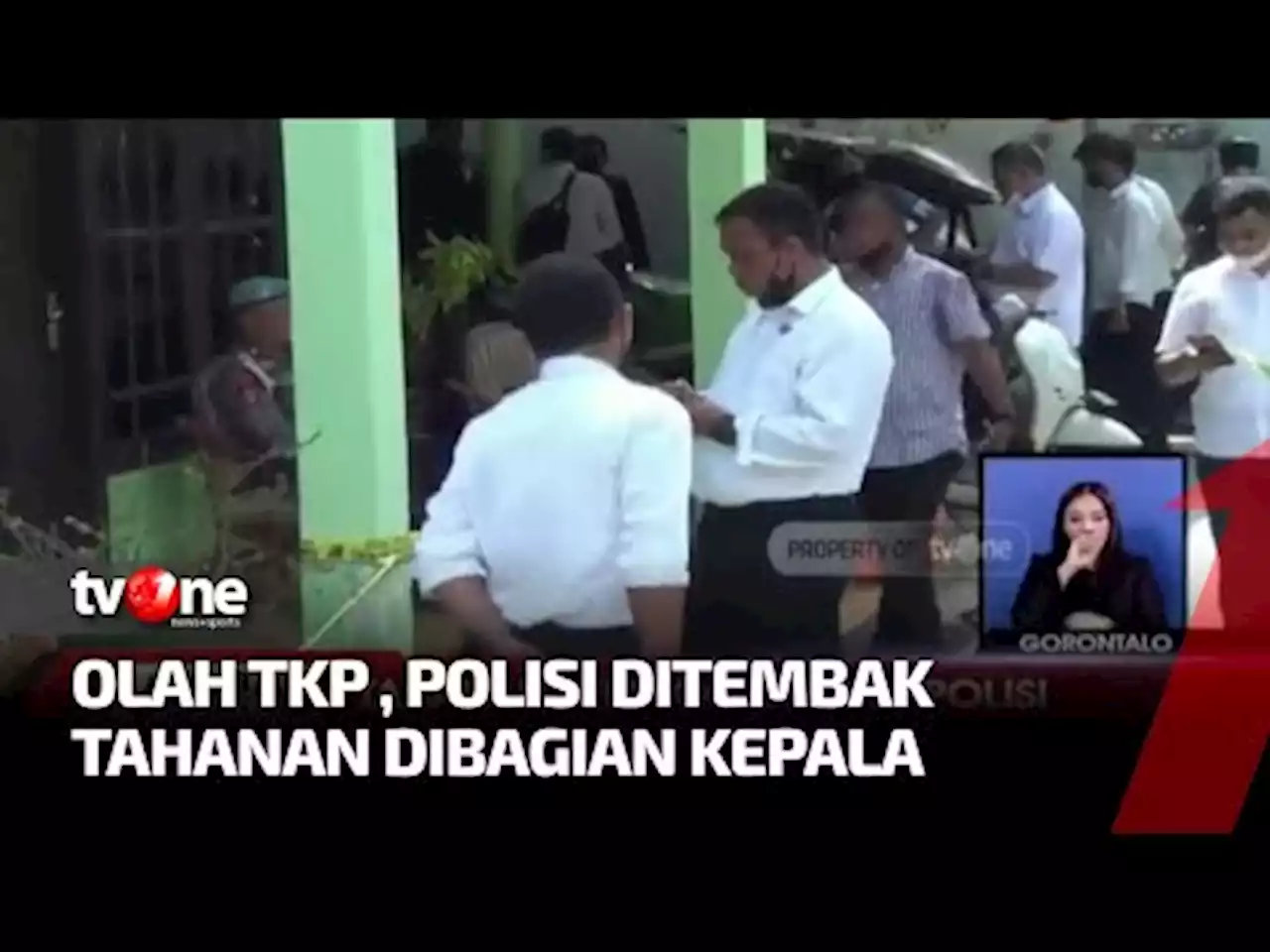 Perwira Polisi di Gorontalo Tewas Ditembak Tahanan - tvOne