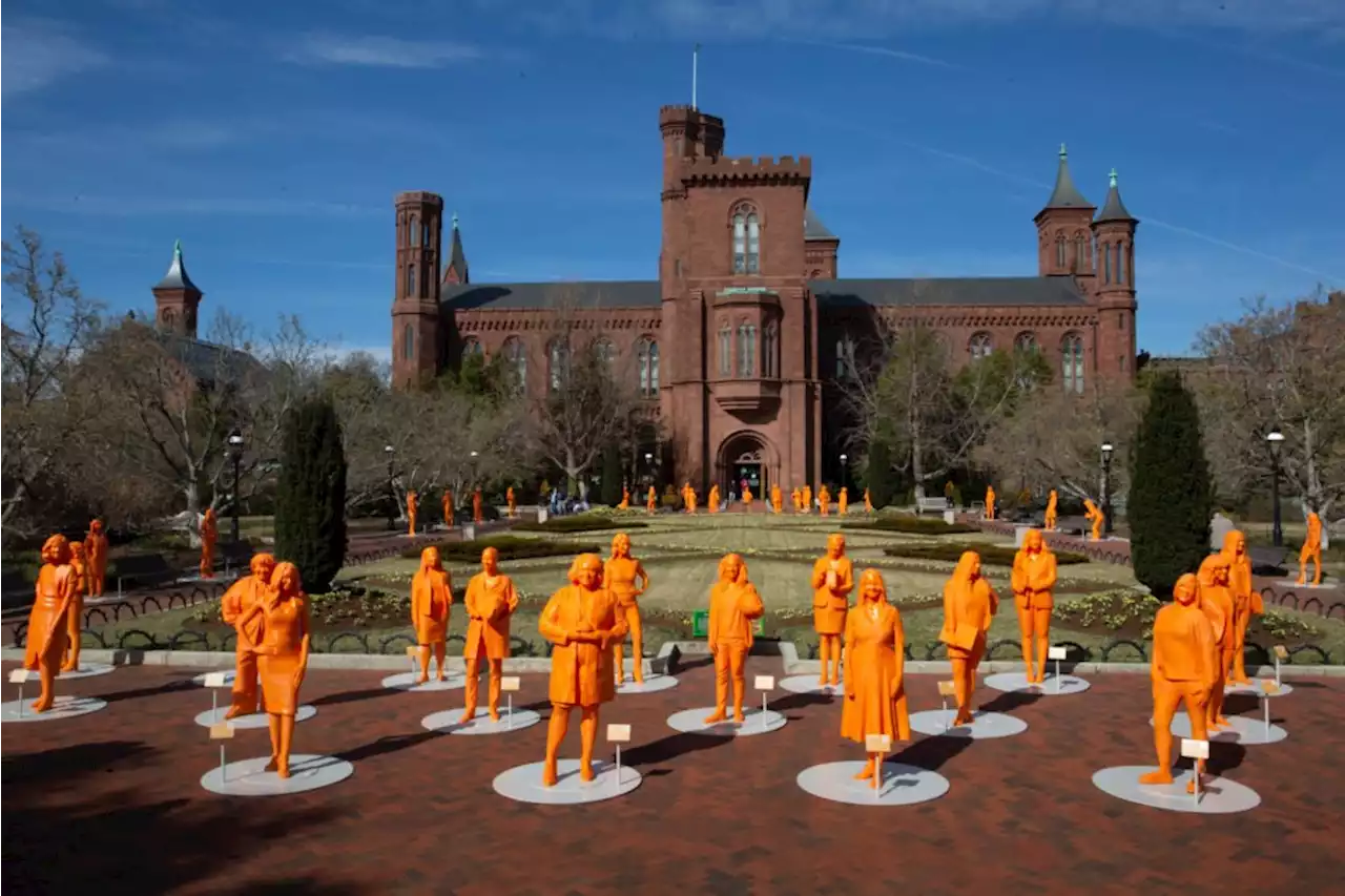 Meet Five DC-Area Women Depicted by Those Bright Orange Smithsonian Statues