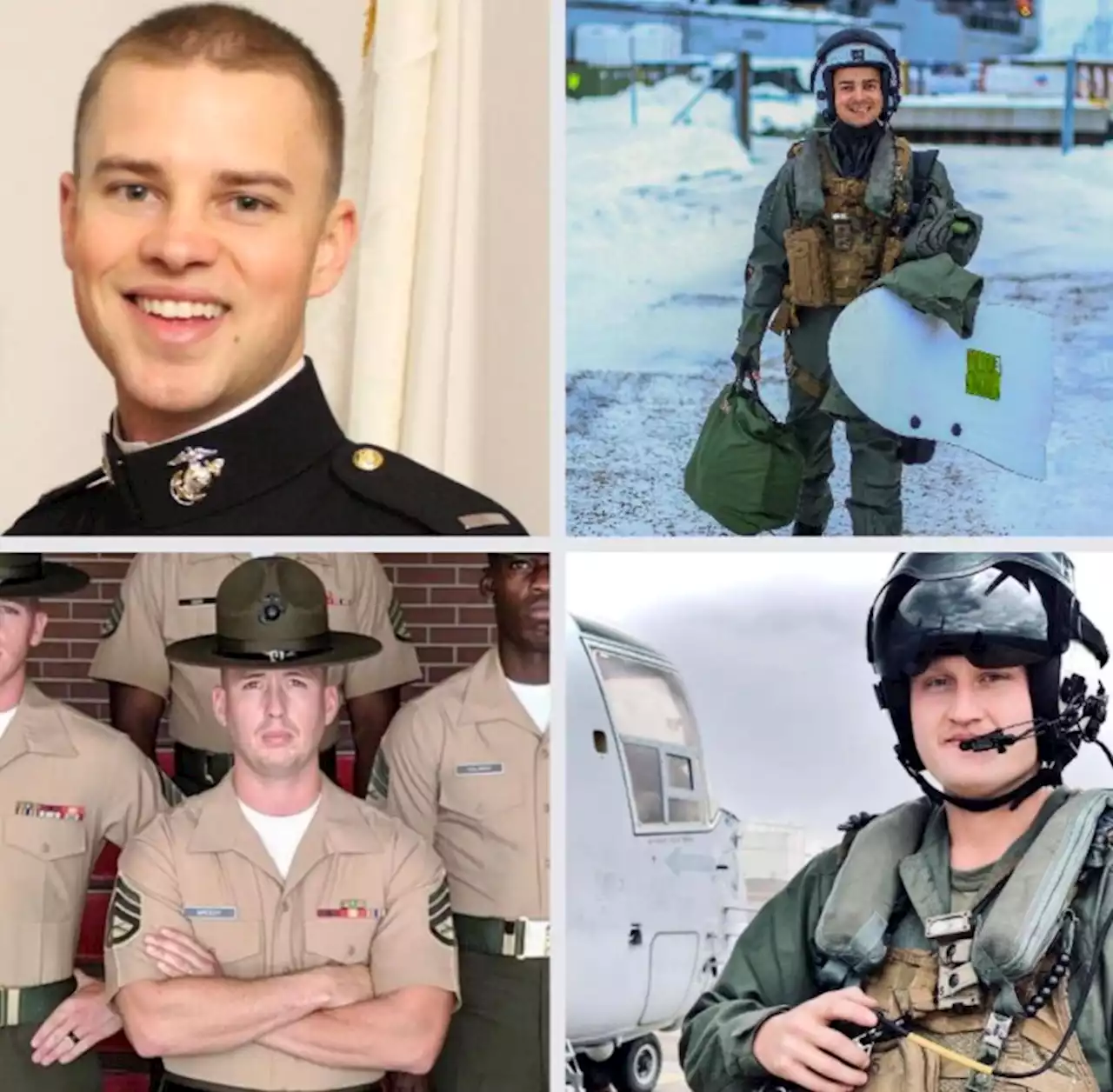 Family members mourn four Marines killed during NATO exercise last week