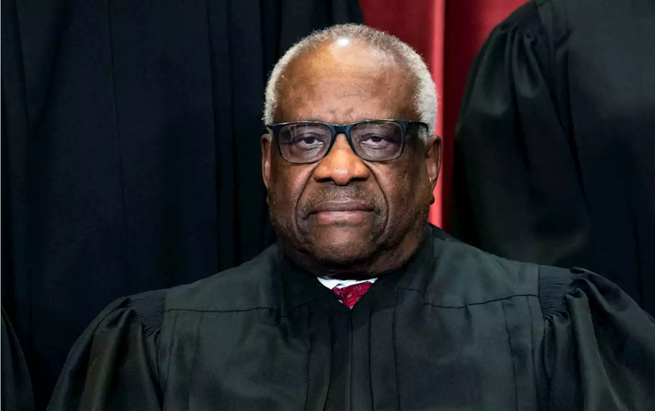 Justice Clarence Thomas has been hospitalized with an infection, Supreme Court says