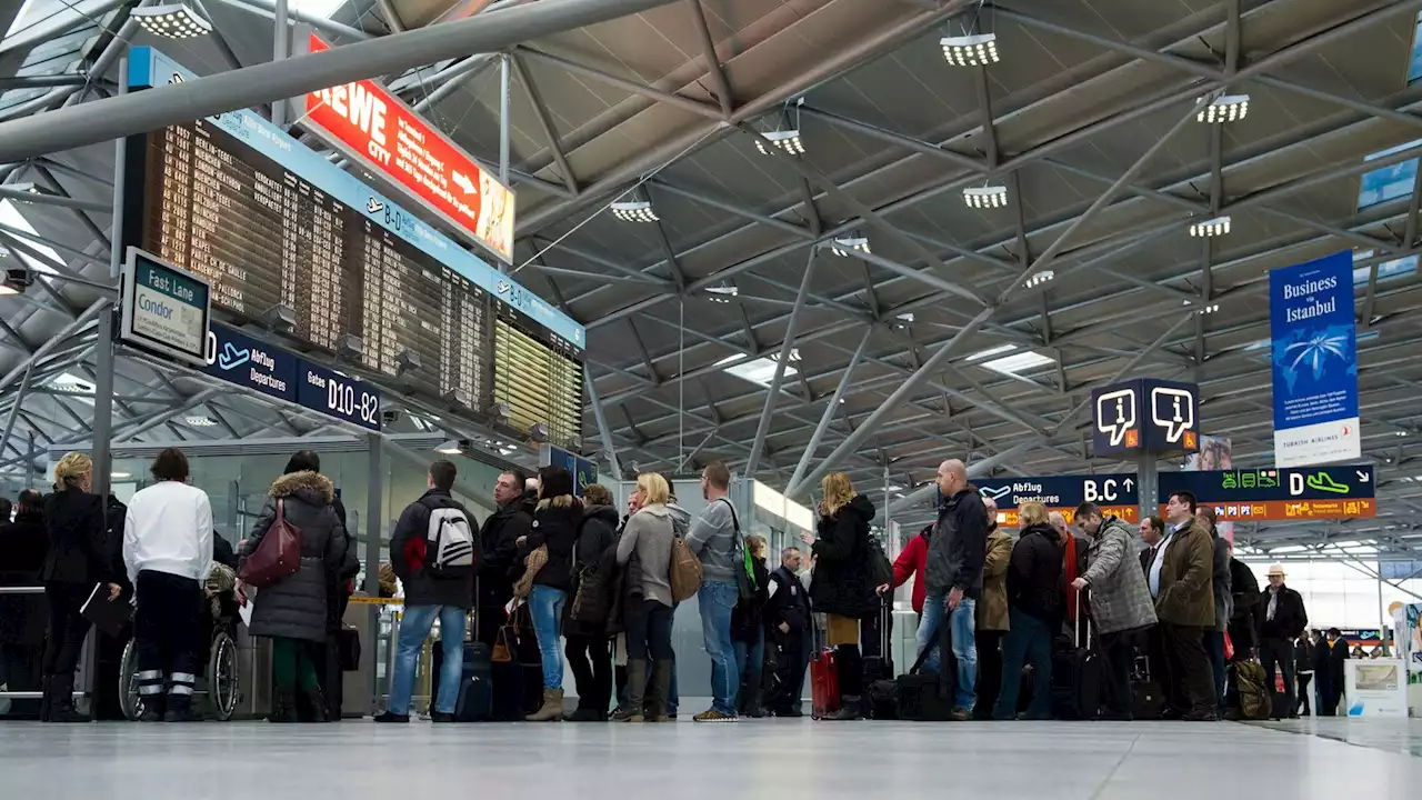 Streik an den Flughäfen Düsseldorf und Köln