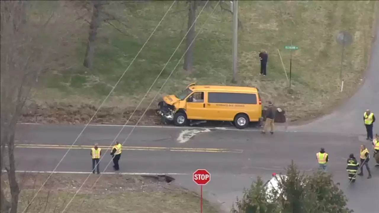 School van involved in Bucks County crash, injuries reported