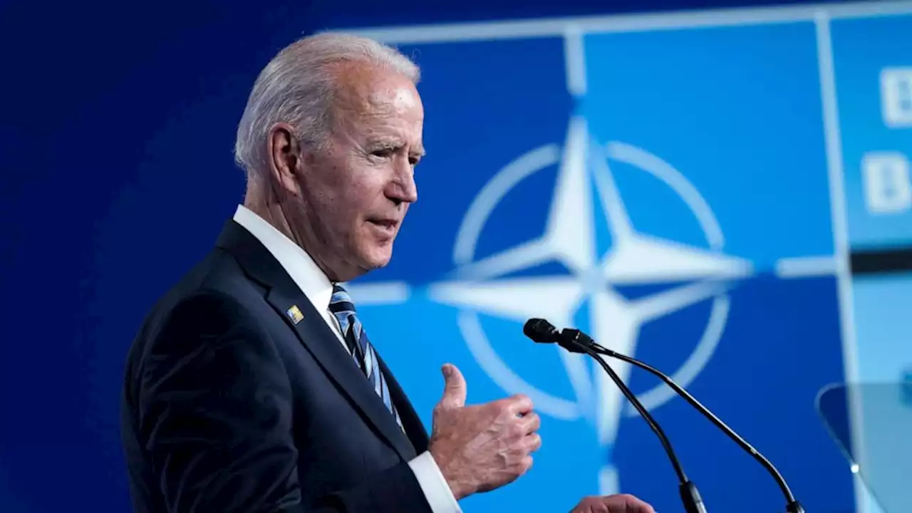 Biden heads to high-stakes NATO summit amid showdown with Putin over Ukraine