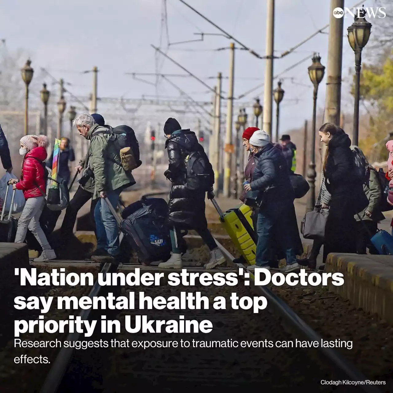 'Nation under stress': Doctors say mental health a top priority in Ukraine