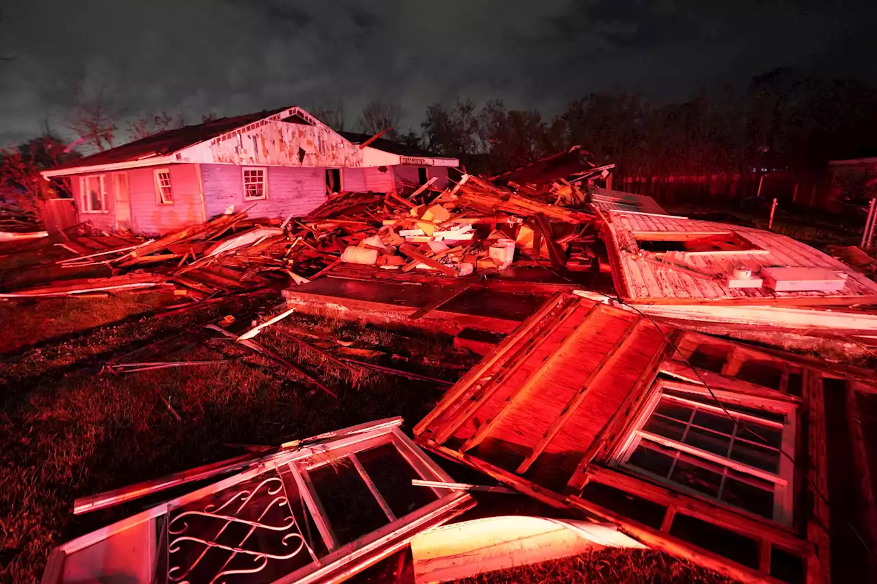 Girl survives tornado that dropped house onto street